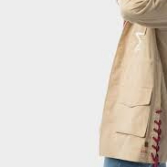 NWT PEACE ♥ WORLD "LOVE IS A VERB" JUSTINE JACKET - Picture 7 of 8